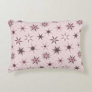 roze Geo Stars - patroon. Accent Kussen