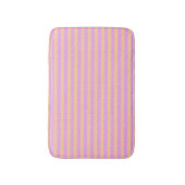 Roze geometrisch badmat (Voorkant Verticaal)