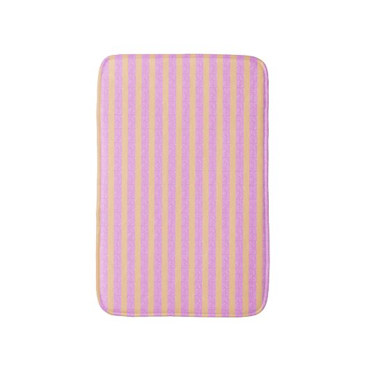 Roze geometrisch badmat (Voorkant Verticaal)