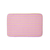 Roze geometrisch badmat (Voorkant)