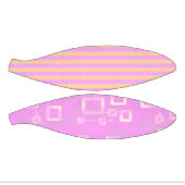 Roze geometrisch basketbal (Panelen)