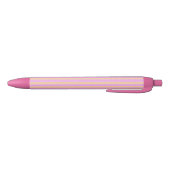 Roze geometrisch blauwe inkt pen (Bodem)