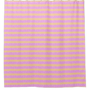 Roze geometrisch  douchegordijn
