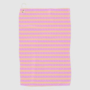 Roze geometrisch  golfhanddoek