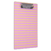 Roze geometrisch  klembord (Rechts)