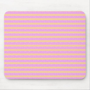 Roze geometrisch muismat