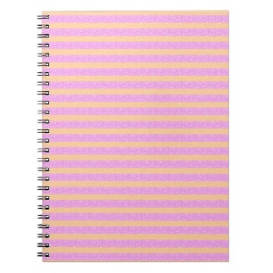Roze geometrisch notitieboek
