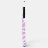 Roze geometrisch patroon Case-Mate iPhone case (Achterkant/links)