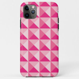 Roze geometrisch patroon Case-Mate iPhone case