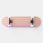 Roze geometrisch persoonlijk skateboard (Horizontaal)