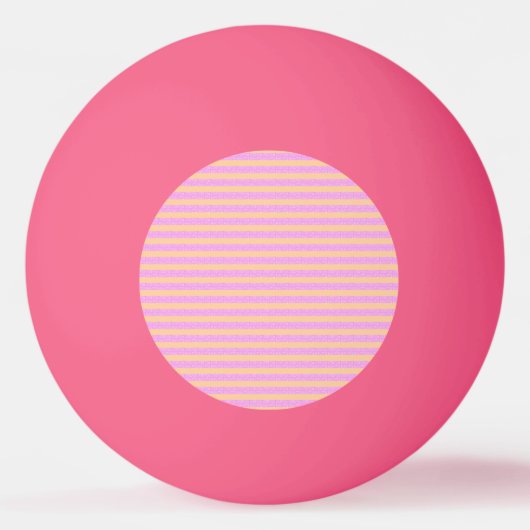 Roze geometrisch pingpongbal (Voorkant)