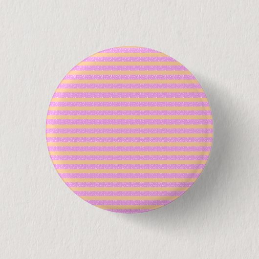 Roze geometrisch  ronde button 3,2 cm (Voorkant)