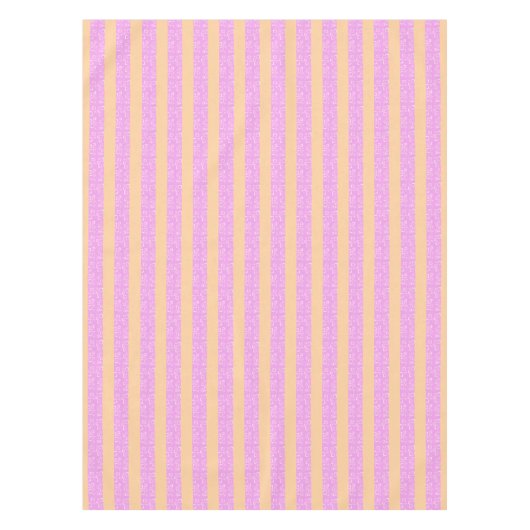 Roze geometrisch  tafelkleed (Voorkant)