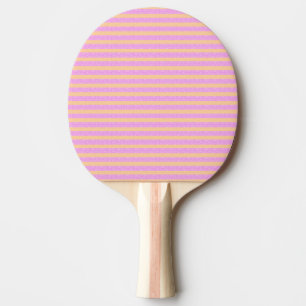 Roze geometrisch tafeltennisbatje
