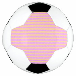 Roze geometrisch  voetbal