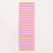 Roze geometrisch yogamat (Achterkant)