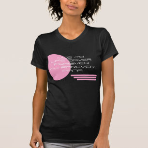 Roze Geometrische Faith Logo Jesus Christelijk Sla T-shirt