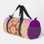 Roze Geometrische Fractal Flower Plunjezak (Rechterhoek)