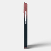 Roze, geometrische, koele, trendy bloemabstractie Case-Mate iPhone case (Achterkant / Links)