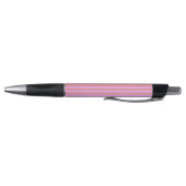 Roze geometrische strepen pen (Bodem)