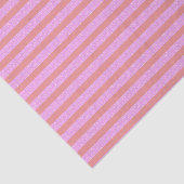 Roze geometrische strepen tissuepapier (Detail)