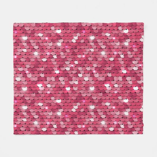 Roze gepailte textuur,  patroon fleece deken (Voorkant (Horizontaal))