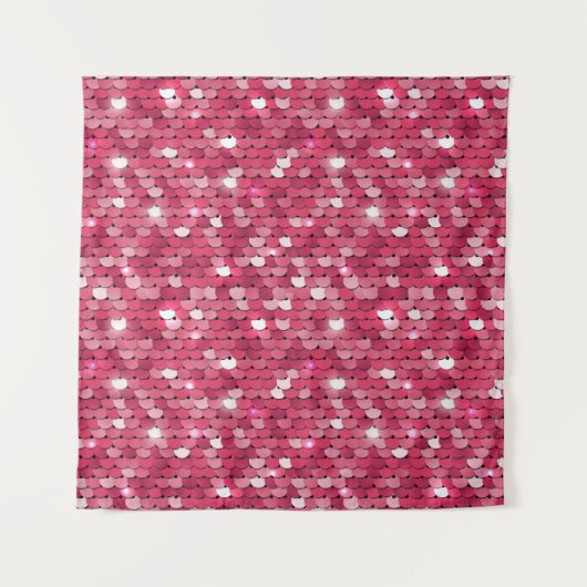 Roze gepailte textuur,  patroon wandkleed (Voorkant)