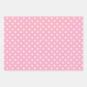 Roze gepattereerd inpakpapier vel (Voorkant 3)