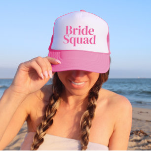 Roze, gepersonaliseerde Bachelorette Trucker Pet