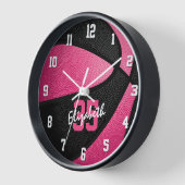 Roze, gepersonaliseerde basketbal (Hoek)