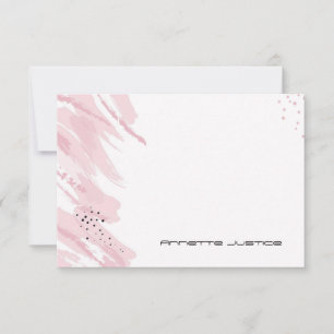 Roze gepersonaliseerde briefkaarten