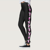  ROZE GEPERSONALISEERDE CHEERLEADING LEGGINGS (Links)
