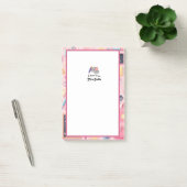 roze gepersonaliseerde lerarennotities post-it® notes (Kantoor)