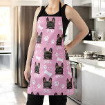 Roze Gepersonaliseerde Pet Photo Hondenliefhebber  Schort<br><div class="desc">Show uw liefde voor uw harige metgezel met het "Schattigee Custom Love Paw Print Hondenliefhebber Pet Photo" -ontwerp. Met dit gepersonaliseerde product kunt u uw favoriete dierenfoto laten zien en een hartverwarmend eerbetoon aan uw geliefde hond creëren. Met een schattig pootafdrukmotief en aanpasbare mogelijkheden is het het perfecte cadeau voor...</div>