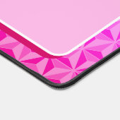 Roze Gepersonaliseerde Retro Gaming Pixel Art Bureaumat (Hoek)