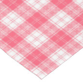 Roze gepleisterd tafelkleed (Gekanteld)