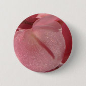 Roze geranium: bijna stevig lichtroze ronde button 5,7 cm (Voorkant)