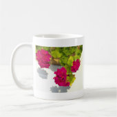 Roze Geranium Koffiemok (Links)