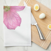 Roze Geranium Theedoek (Quarter Fold)