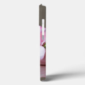 Roze geraniumbloem Case-Mate iPhone case (Achterkant / Links)