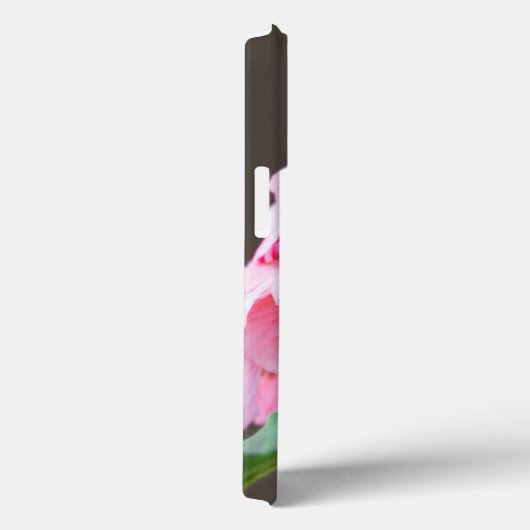 Roze geraniumbloem Case-Mate iPhone case (Achterkant / Rechts)