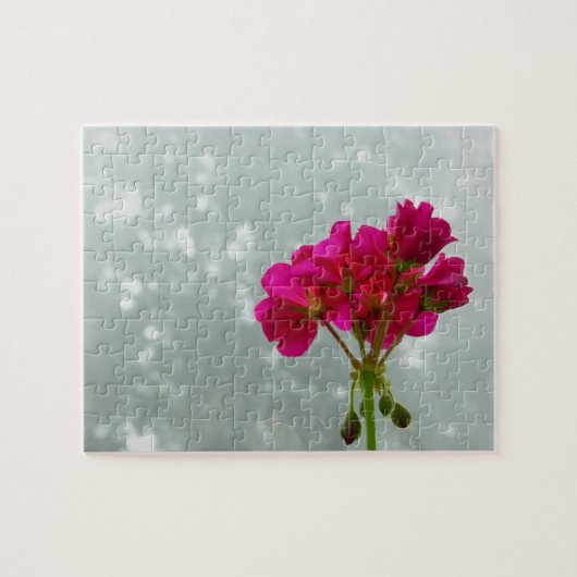 Roze geraniumventiel Fotopuzzel Legpuzzel (Horizontaal)