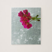 Roze geraniumventiel Fotopuzzel Legpuzzel (Verticaal)