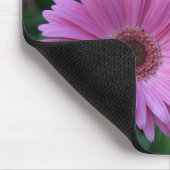 Roze Gerber Daisies kleurrijk mousepad cadeauidee Muismat (Hoek)