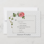 Roze Gerber Daisies RSVP (Voorkant)