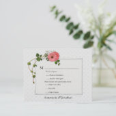 Roze Gerber Daisies RSVP (Staand voorkant)