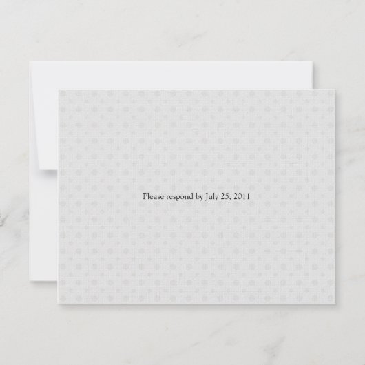 Roze Gerber Daisies RSVP (Achterkant)