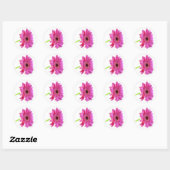 Roze Gerber Daisy Envelope Sticker (Vel)