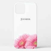 Roze Gerbera Daisies Elegant Photography Case-Mate iPhone Case (Achterkant)
