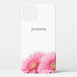 Roze Gerbera Daisies Elegant Photography Case-Mate iPhone Case